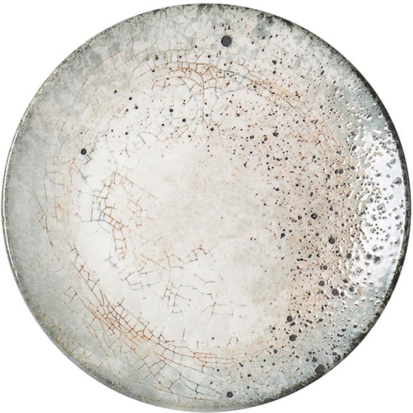 картинка Тарелка плоская D=30см «Валенсия Седир» фарфор кремов.,серый 