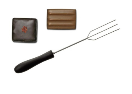 картинка Вилка для шоколада (фондю) Трезубец&20,5 см. Tellier 