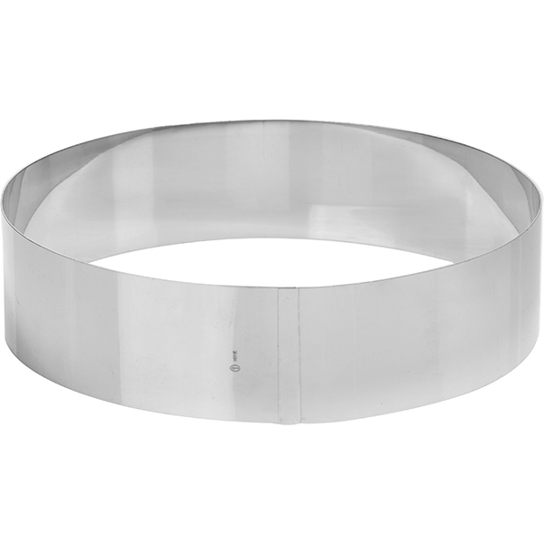 картинка Кольцо кондитерское;сталь нерж.;D=300,H=65мм;металлич. 