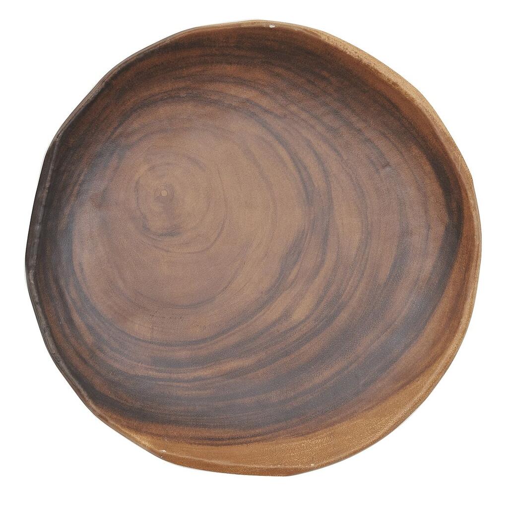 картинка Блюдо 19,4*1,8 см круглое African Wood 2 пластик меламин 
