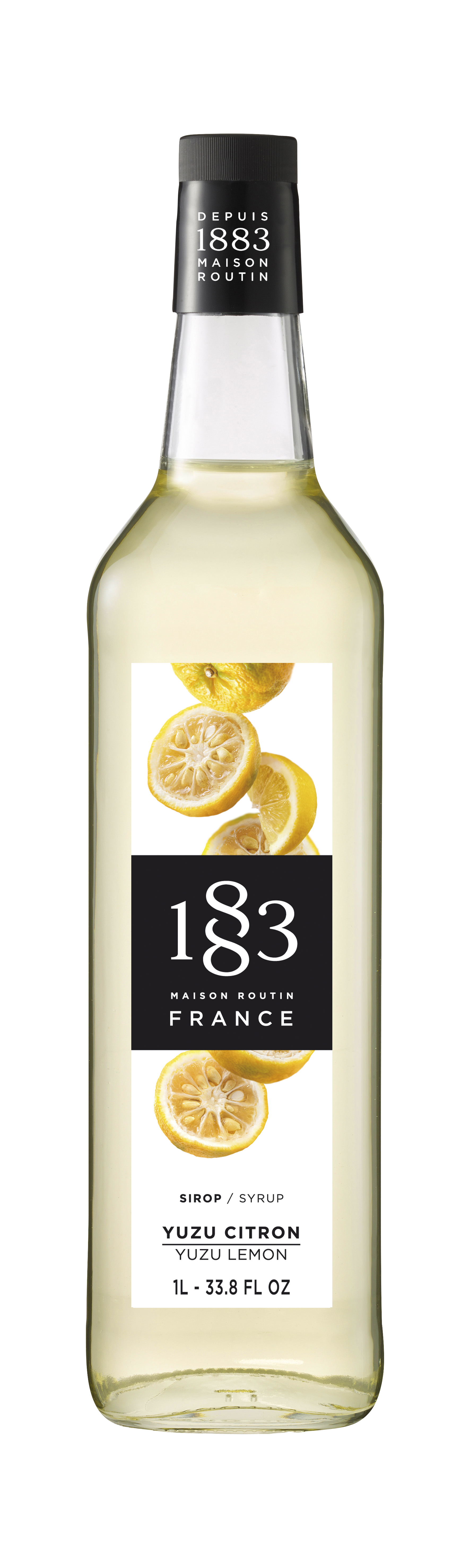 картинка Юзу японский лимон 1л сироп 1883 Рутин 