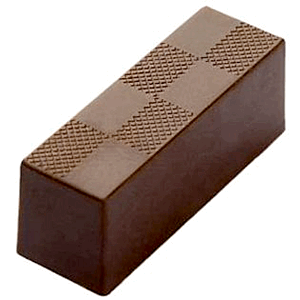 картинка Форма для шоколада H=14,L=40,B=14мм «Брусок» [18шт] 