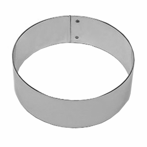 картинка Кольцо кондитерское D=160,H=35мм сталь нерж. металлич. 