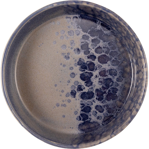 картинка Тарелка глубокая D=180,H=45мм.«Фобос» керамика серый,синий 