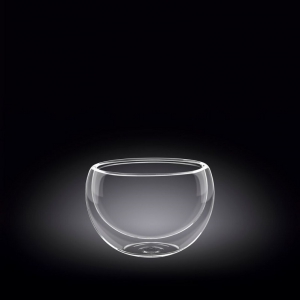картинка Салатник d=80 мм. 200 мл с дв. стенками Thermo Glass Wilmax 