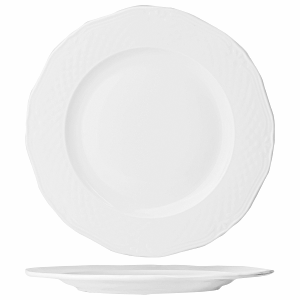 картинка Блюдо круглое D=32,H=2.5см «Афродита» белый 