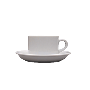 картинка Чашка чайная 200мл D=8,H=6,L=11,B=8см белый «Америка» фарфор 