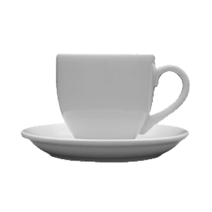 картинка Чашка кофейная 100мл D=6.7,H=6,L=10,B=6.7см белый «Америка» фарфор 