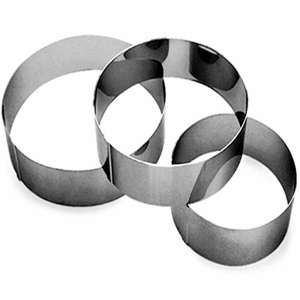 картинка Кольцо кондитерское D=70,H=110мм сталь нерж. металлич. 