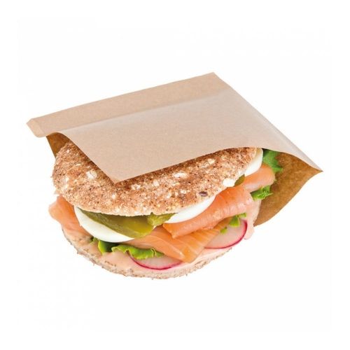 картинка Конверт для еды 15 x15,2 см, крафт-бумага (цена за-100шт/уп)  GDP 