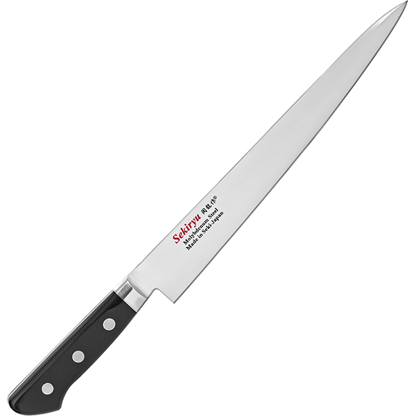 картинка Нож кухонный L=370/240,B=35мм.«Осака» односторонняя заточка 