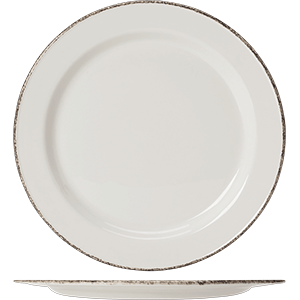 картинка Тарелка пирожковая D=15см «Браун дэппл» белый,коричнев. 