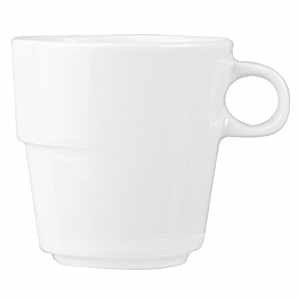картинка Чашка чайная 250мл. D=8.4,H=7.5,B=10.5см.«Максим» фарфор белый 