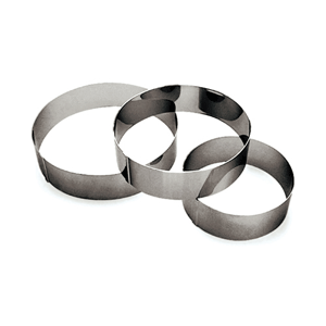 картинка Кольцо кондитерское D=160,H=60мм сталь нерж. металлич. 