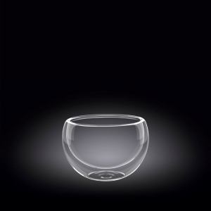 картинка Салатник d=75 мм. 160 мл с дв. стенками Thermo Glass Wilmax 