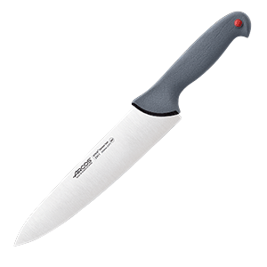 картинка Нож поварской L=39/25см. серый.«Колор проф» сталь нерж.,полипроп 