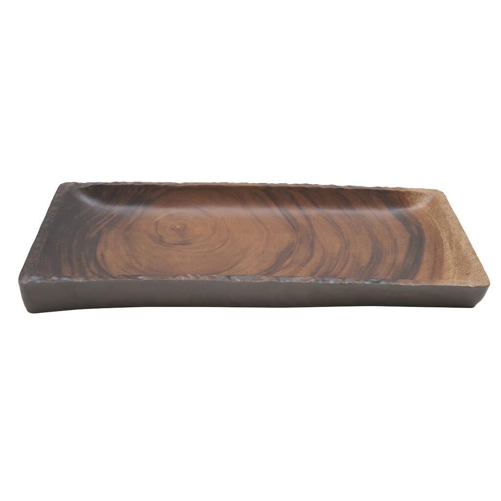 картинка Блюдо 45,7*23*3,8 см прямоуг. African Wood пластик меламин 
