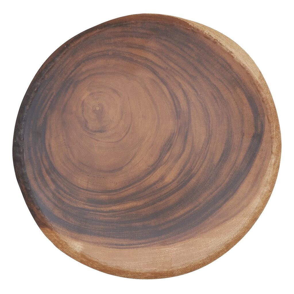 картинка Блюдо 40*3,8 см круглое African Wood пластик меламин 