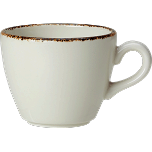 картинка Чашка кофейная 85мл «Браун дэппл» белый,коричнев. 