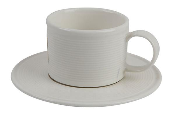 картинка Кофейная пара 80 мл (чашка stackable 80 мл и блюдце), LINE 