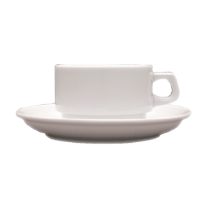 картинка Чашка кофейная 90мл D=7,H=4.5,L=9см белый «Кашуб-хел» фарфор 