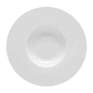 картинка Тарелка глуб.с широк.бортом D=27.5,H=3.5см белый «Это» фарфор 