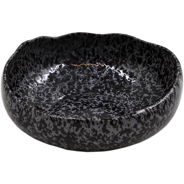 картинка Салатник 1,3л.D=215,H=75мм «Саванна блэк» керамика черный 
