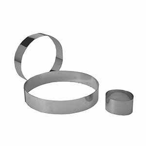 картинка Кольцо кондитерское D=160,H=45,B=170мм сталь нерж. металлич. 