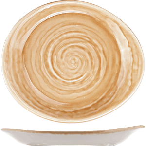 картинка Тарелка  пирожковая D=15.5см «Скейп охра» бежев. 