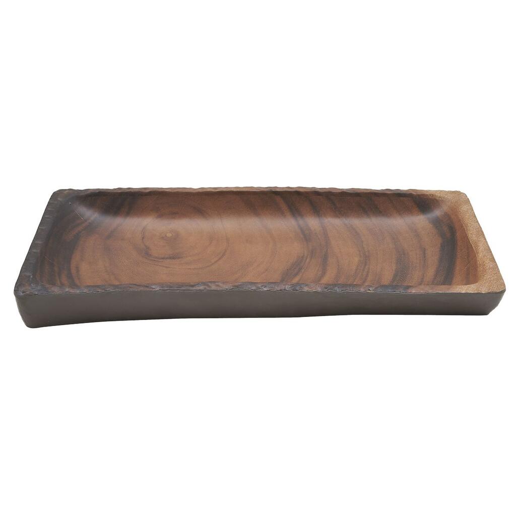 картинка Блюдо 41*18*4 см прямоуг. African Wood пластик меламин 