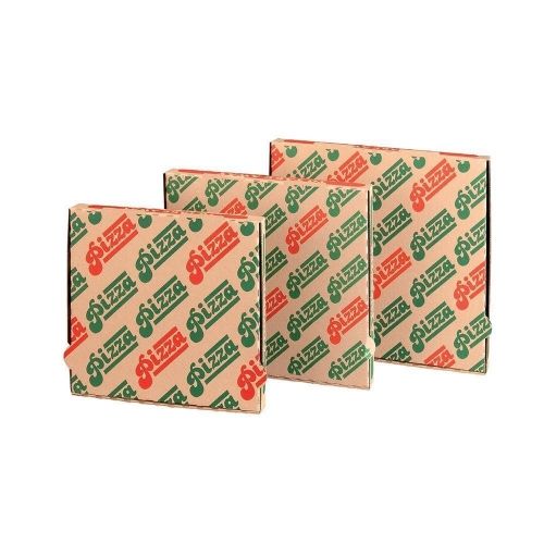 картинка Коробка для пиццы, гофрированный картон 24x24x3 CM 1 шт.GDP 