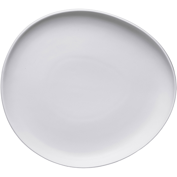 картинка Блюдо для подачи H=40,L=325,B=290мм.«Нинфа» фарфор белый,глянц. 