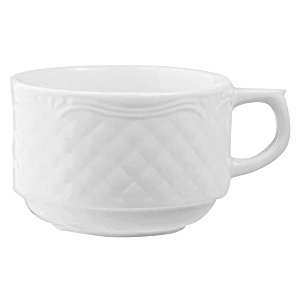 картинка Чашка чайная 190мл D=8,H=5.5,L=10см «Афродита» белый 