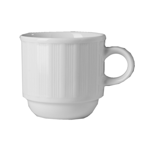 картинка Чашка кофейная 100мл. D=6,H=6,L=8,B=6см.«Эвита» фарфор белый 