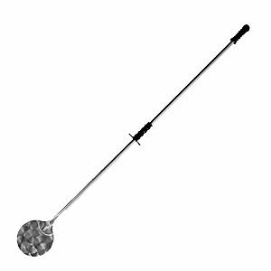 картинка Лопата для пиццы D=16,L=170см, поворот. абс-пластик металлич.,черный 