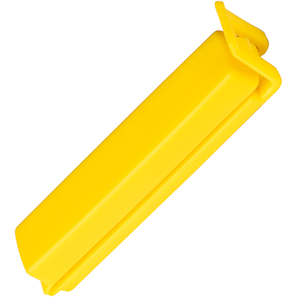 картинка Клипса универс. для пакетов L=8см, желт. 