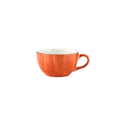картинка Чашка 250 мл. чайная d=96 мм. h=56 мм. Терракота (блюдце ATCGRM01CT) 