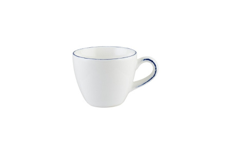 картинка Чашка 80 мл. кофейная Ретро синий край (блюдце E101GRM01STB) 