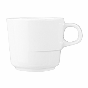картинка Чашка чайная 200мл. D=7.5,H=7,B=10см.«Максим» фарфор белый 