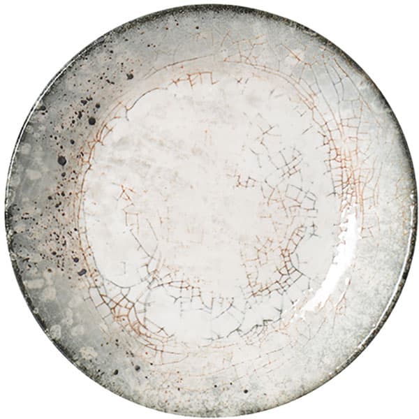 картинка Тарелка глубокая 570мл.D=20см «Валенсия Седир» фарфор кремов.,серый 