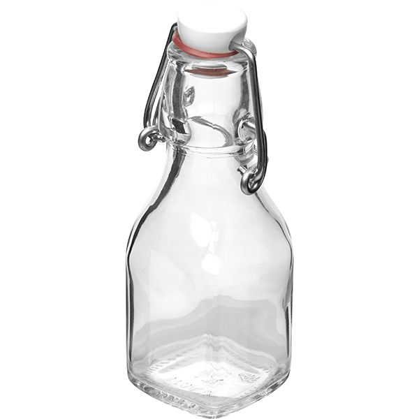 картинка Бутылка 125мл.D=60,H=134,L=50,B=50мм «Свинг» стекло,пластик 