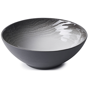 картинка Салатник D=150,H=56мм «Свелл» керамика, черный,белый 