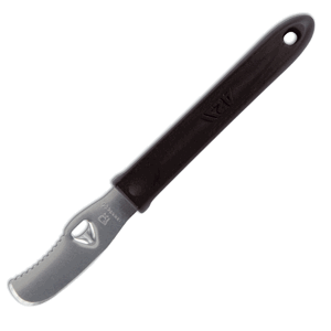 картинка Нож для снятия цедры L=180/63,B=20мм сталь,полипроп. 
