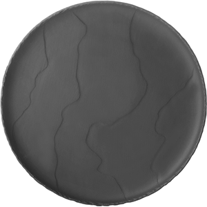 картинка Тарелка D=21см.«Базальт» керамика черный 