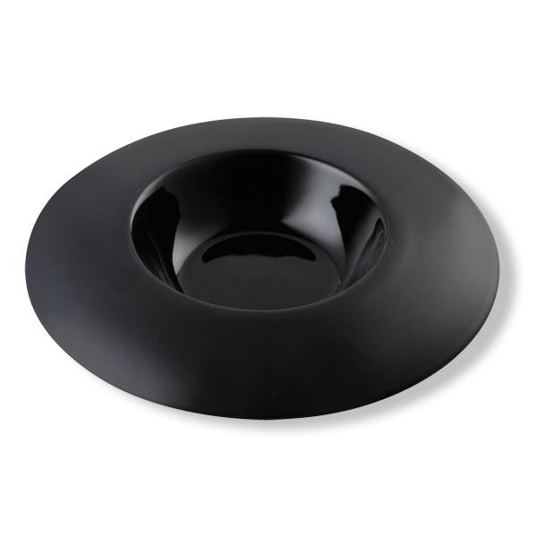 картинка Салатник/тарелка для пасты 130 мл, 18,5 см, черная 