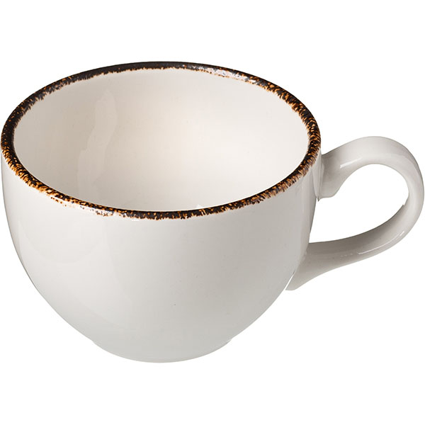 картинка Чашка чайная 225мл.«Браун дэппл» фарфор белый,коричнев. 