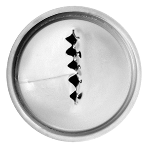 картинка Насадка кондитерская D=22,H=30мм «Рифленая лента» сталь нерж. 