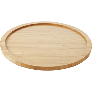 картинка Подставка для блюда для стейка D=34,H=1.7см «Базальт» бамбук 