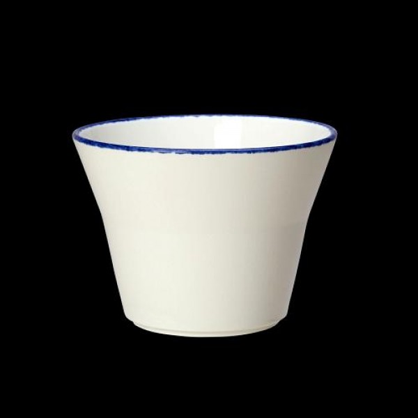 картинка Салатник 426мл D=11.5см белый,синий «Блю дэппл» фарфор 