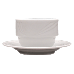 картинка Бульон.чашка без ручек 220мл D=9,H=6,L=14.5см белый «Аркадия» фарфор 